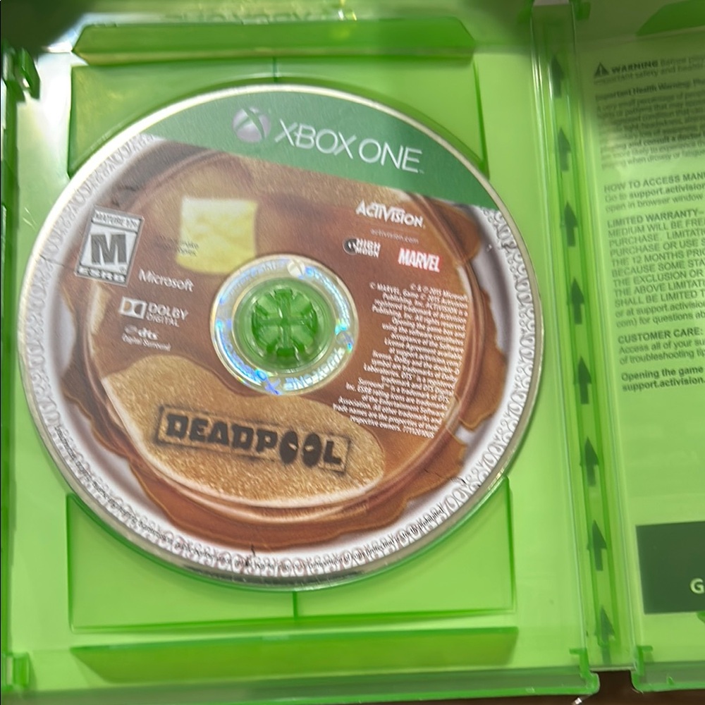 Deadpool & Left4Dead 2 Bundle Xbox One/ Xbox360 Game Disc by - Green Case
